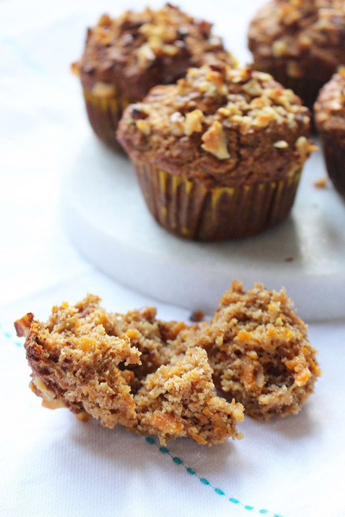 Carrot muffins with baby food recipe