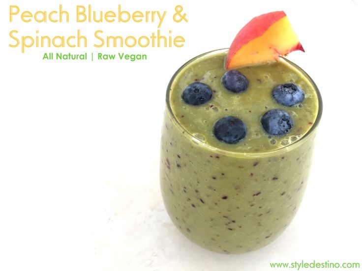 Blueberry spinach baby food recipe