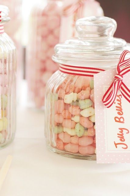 Party favors with baby food jars