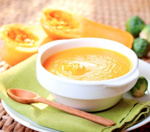 Make butternut squash baby food