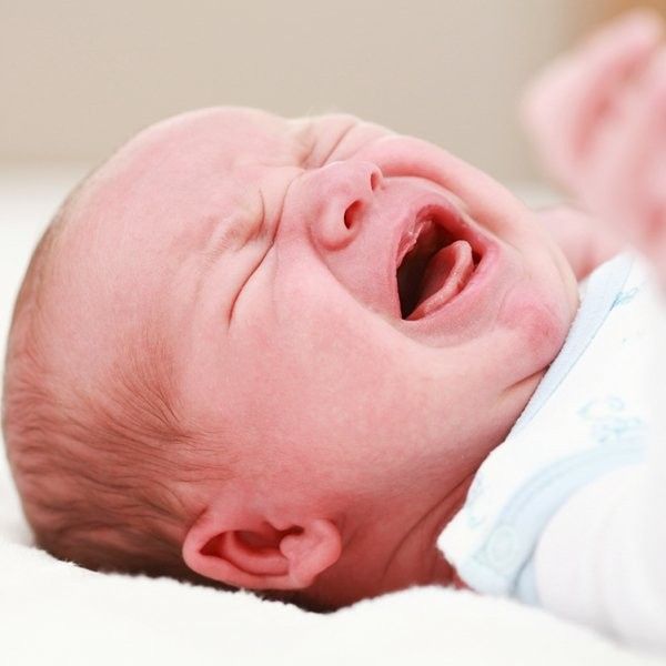 Baby crying between feeds