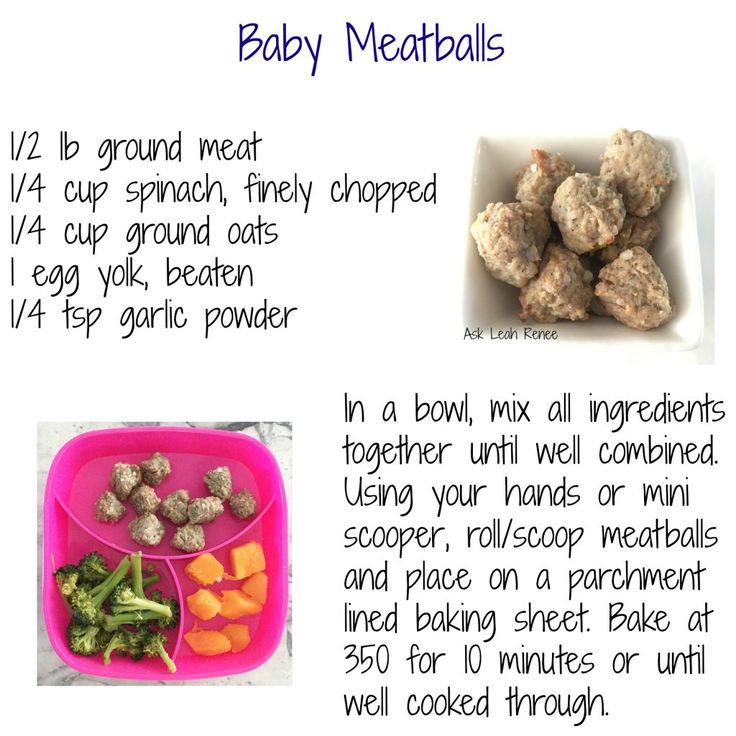 Homemade baby food recipes for 8 month old