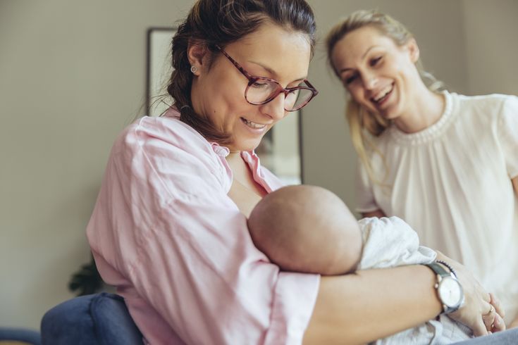 Breast feeding a baby with down syndrome