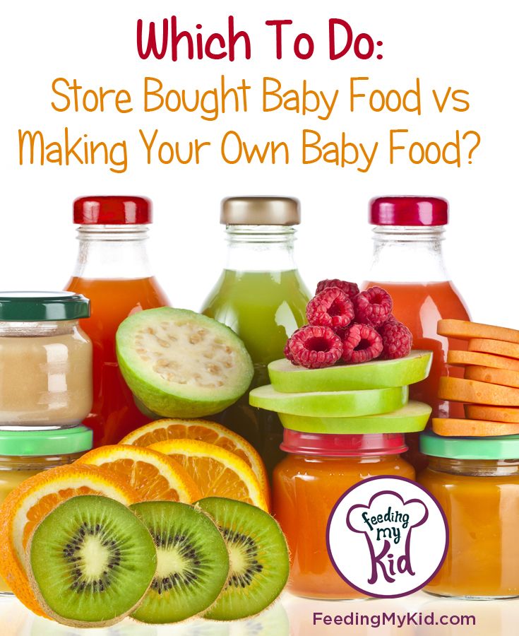 Baby food to increase immunity