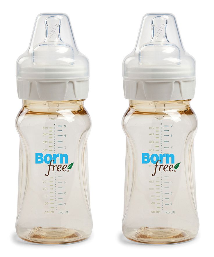 Baby cries before bottle feeding