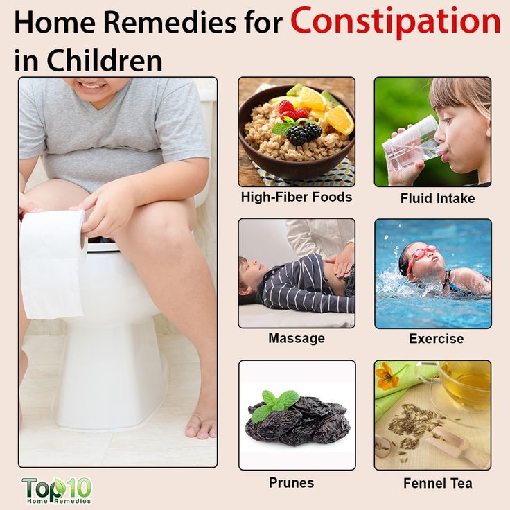 Foods that relieve constipation for babies