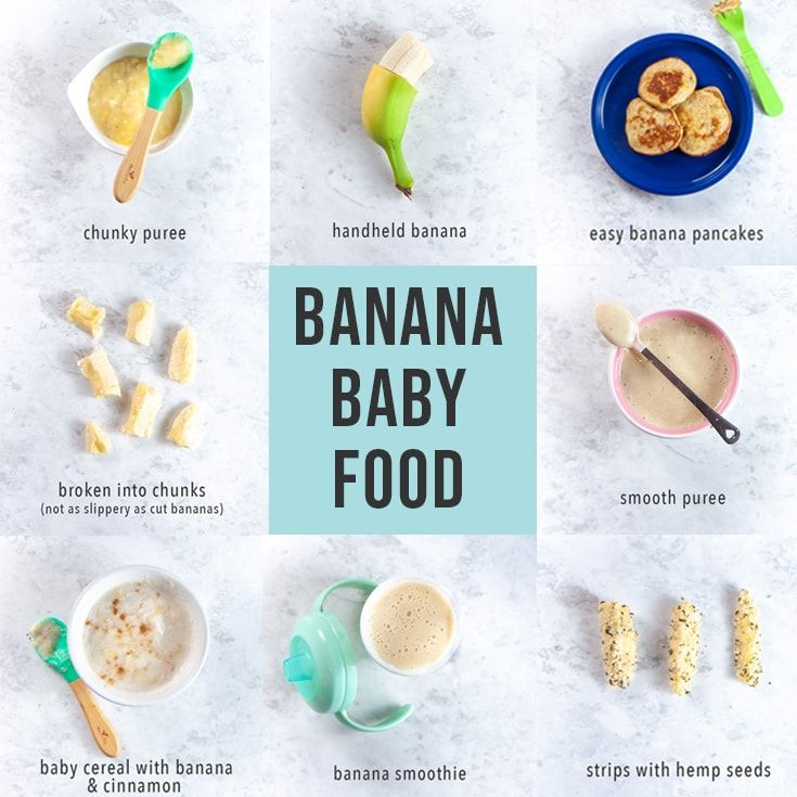 First 100 foods baby led weaning