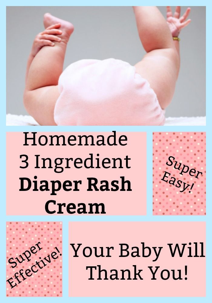 Acidic baby foods diaper rash