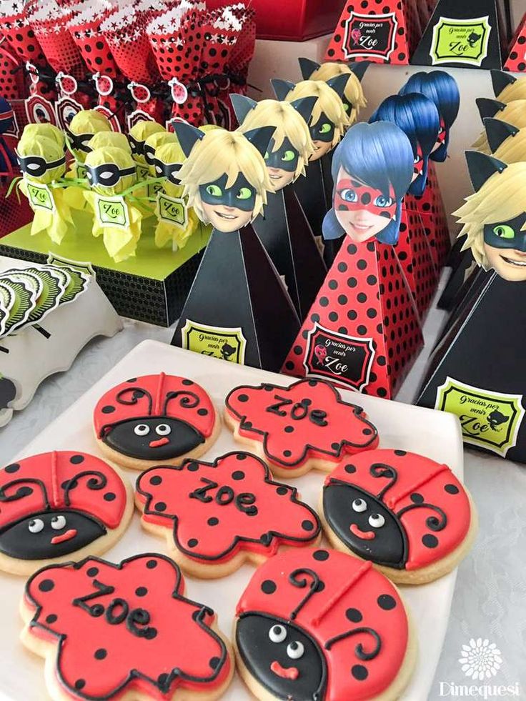 Ladybug baby shower food ideas