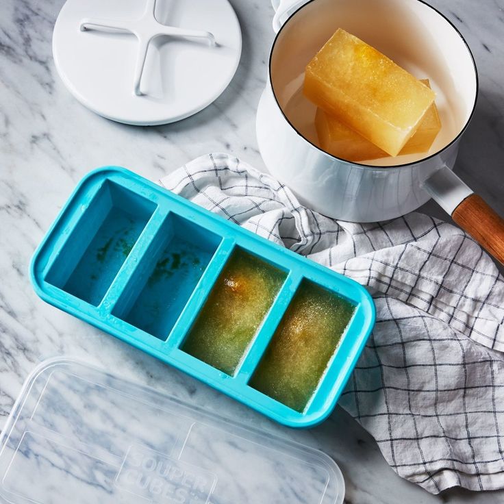 How to freeze baby food without ice cube trays