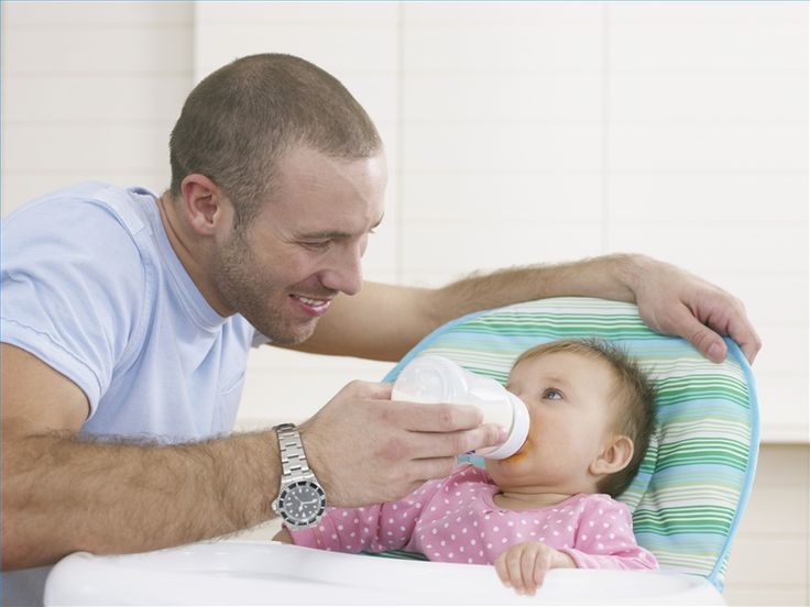 Baby coughing while feeding bottle