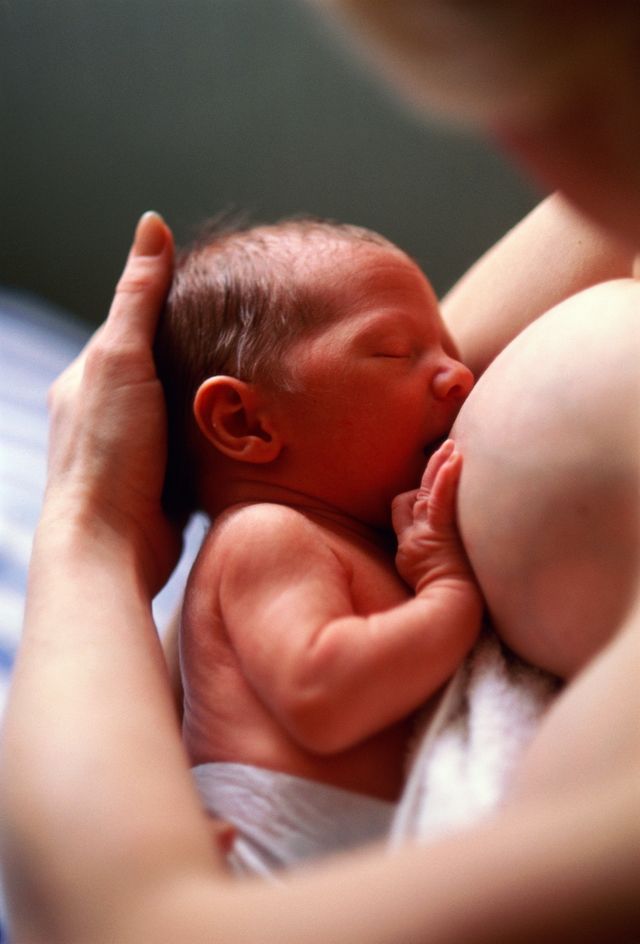 Baby discomfort during feeding