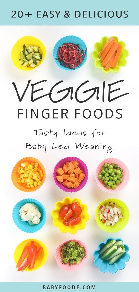 Finger foods for babies 10 months old