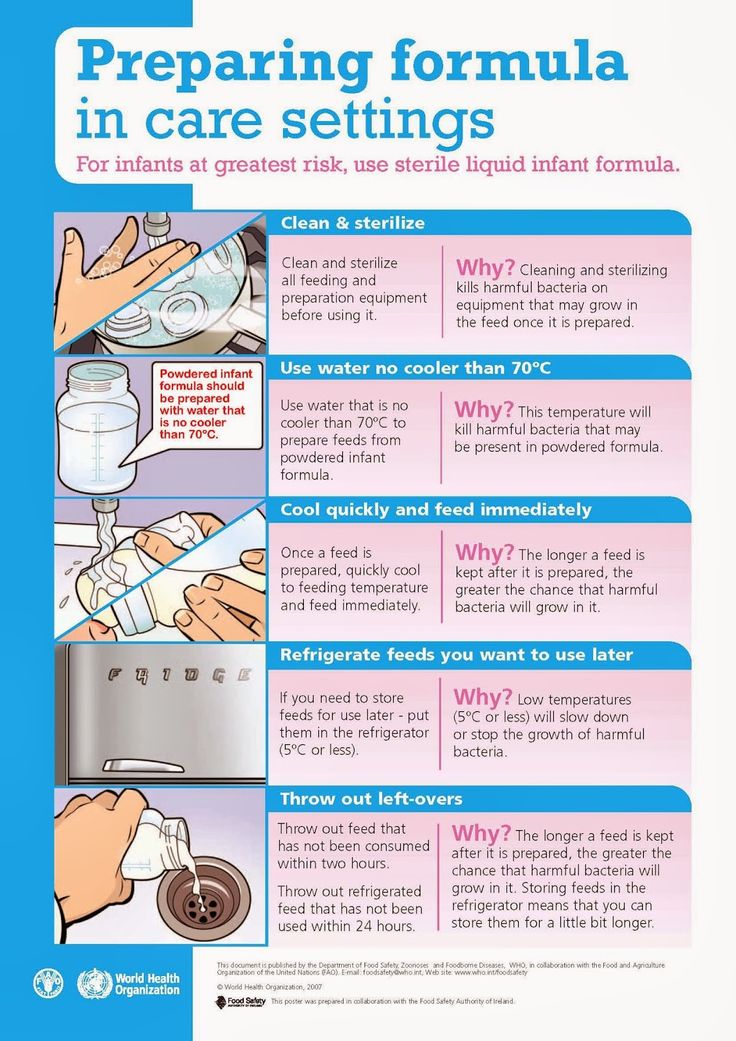 How to stop feeding baby formula