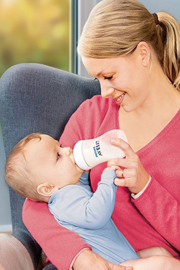 How to slow a baby bottle feeding