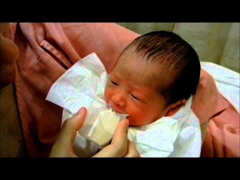 Feeding tube in newborn babies