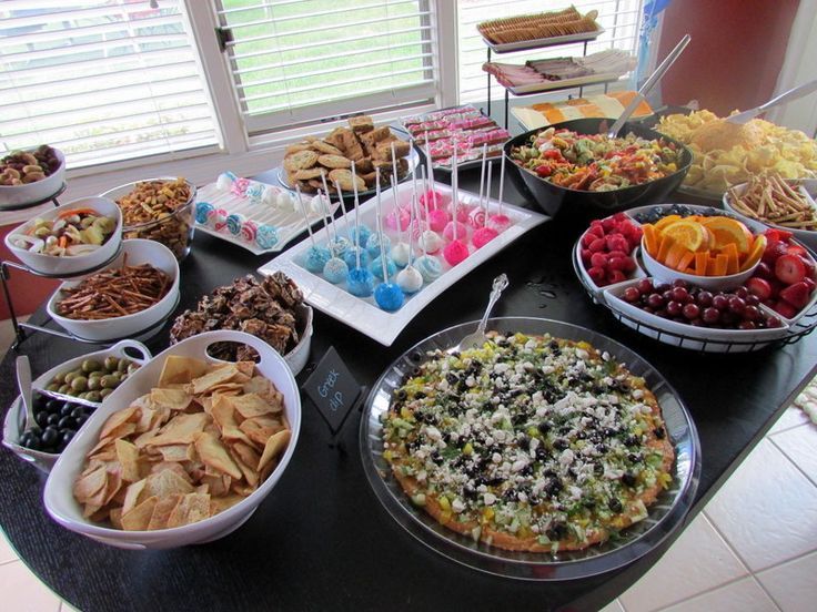 Best finger foods for baby showers