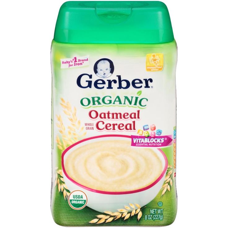 Organic baby food formula