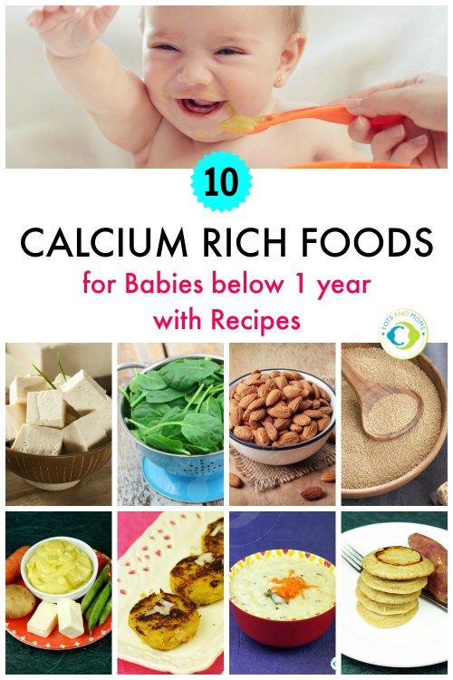 Healthy food for six months old baby