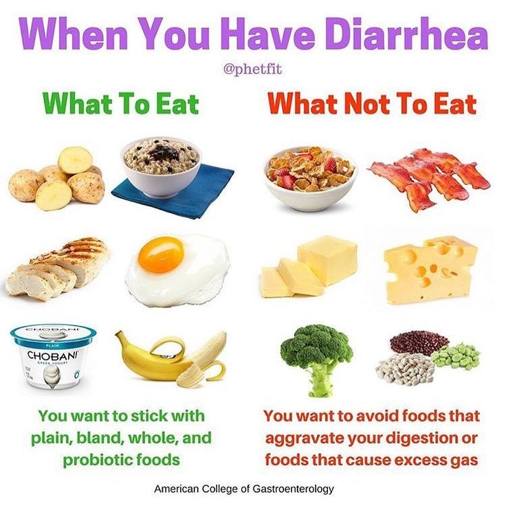 What foods stop diarrhea in babies