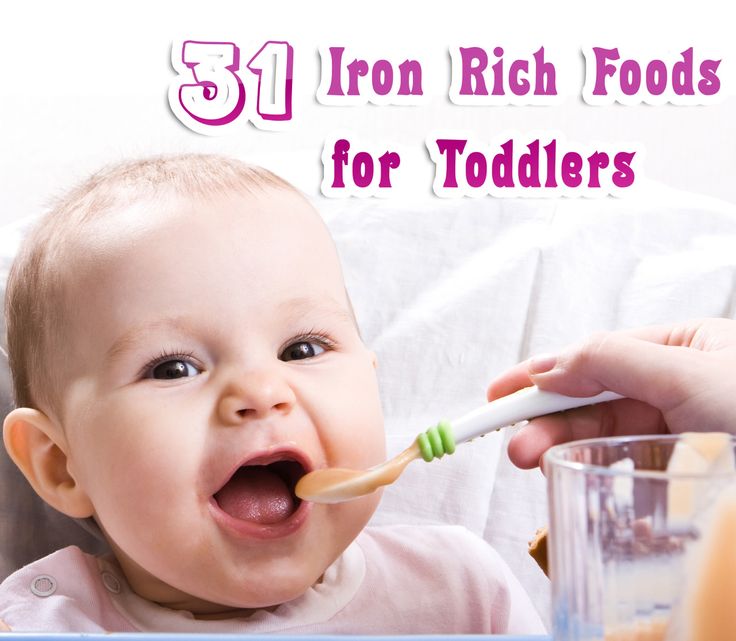 Best foods with iron for baby