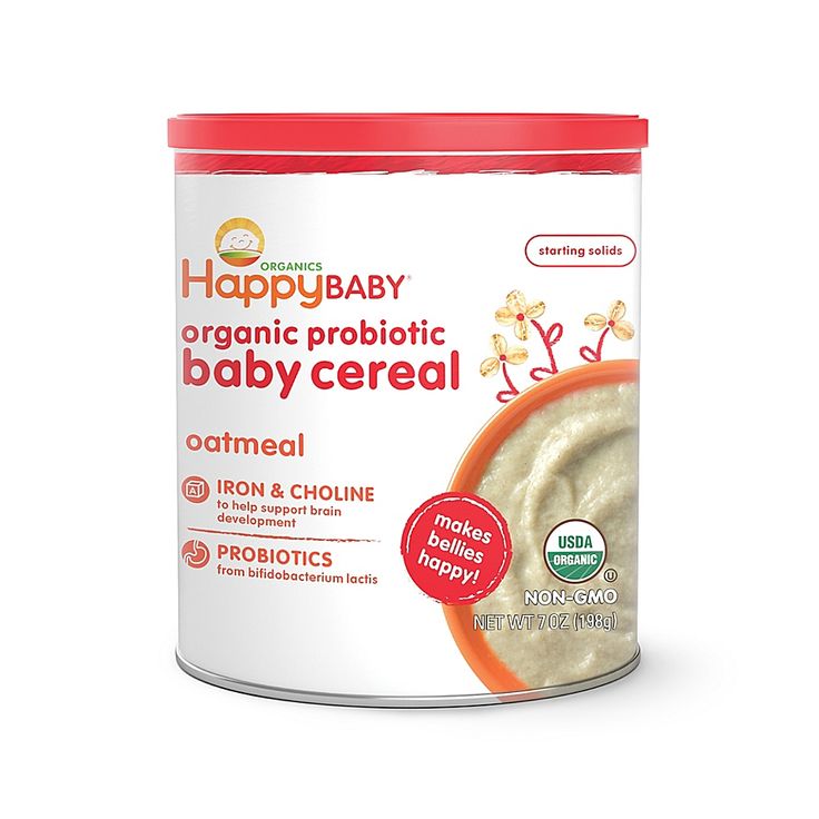 Baby food oatmeal cereal