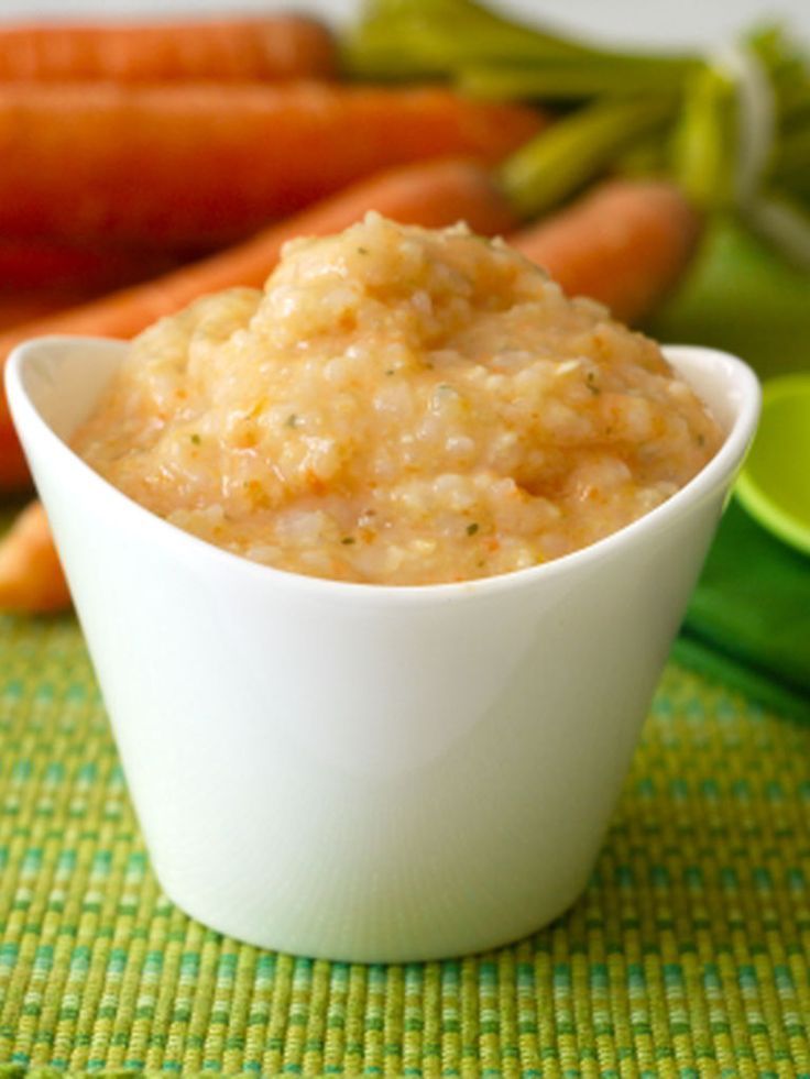 Making your own carrot baby food