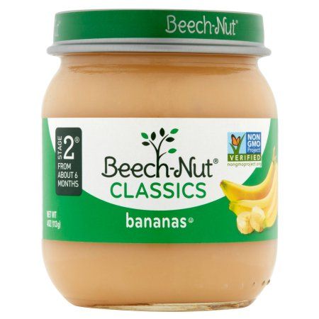 Beech nut all natural baby food