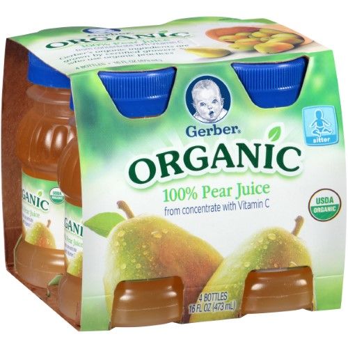 Gerber baby food nutrition info