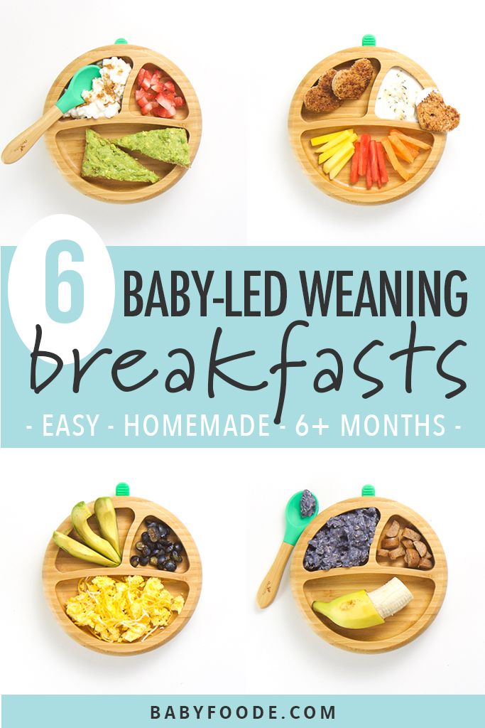 Good first foods for baby led weaning