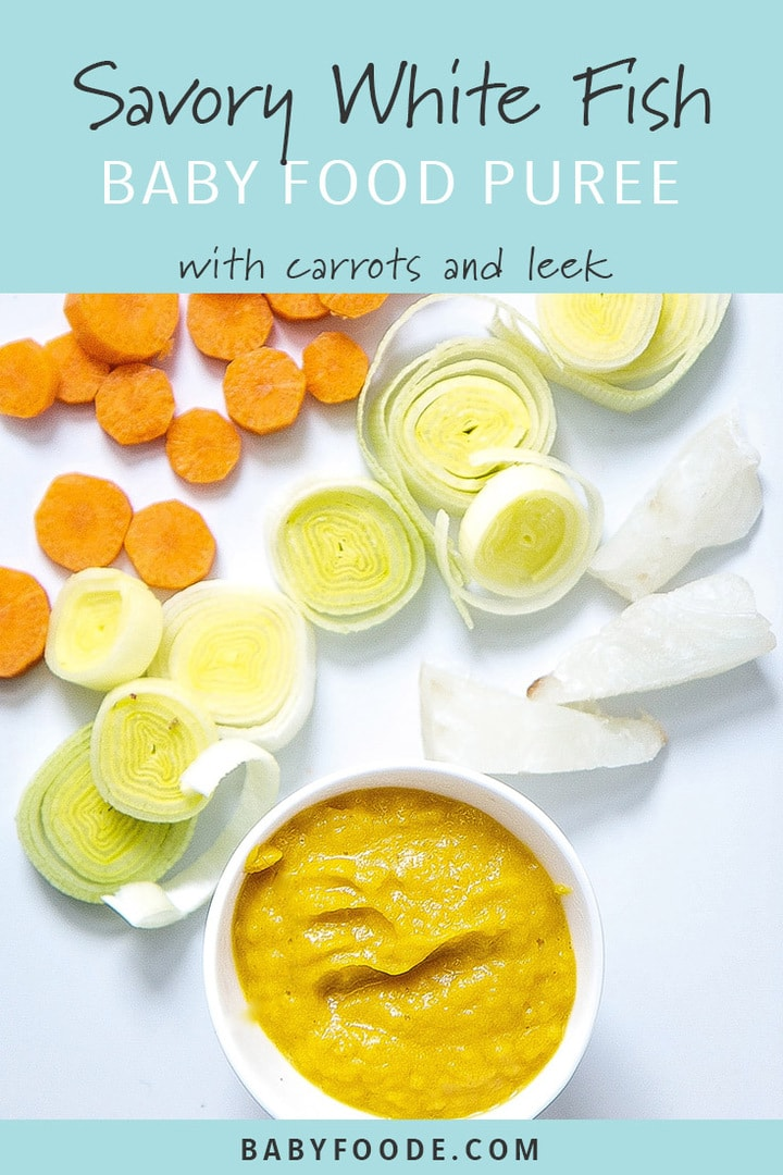 Banana carrot baby food