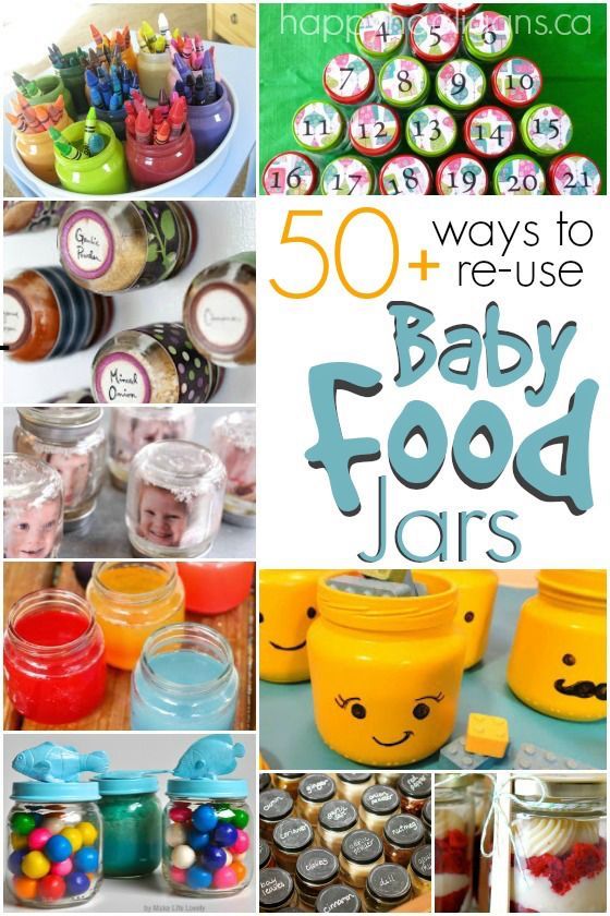 Things to make out of baby food jars