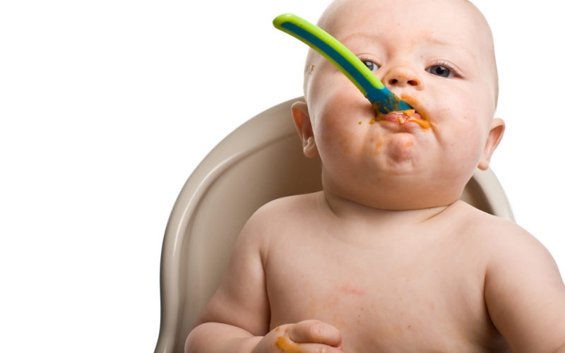 Age babies eat solid food