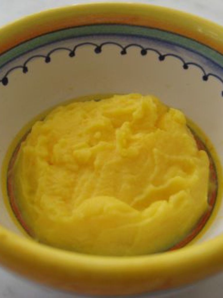 Egg yolk first food for baby