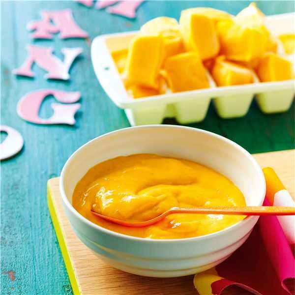 Mixing baby food flavors