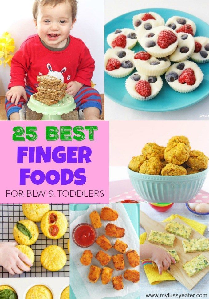 What are good finger foods for a baby shower