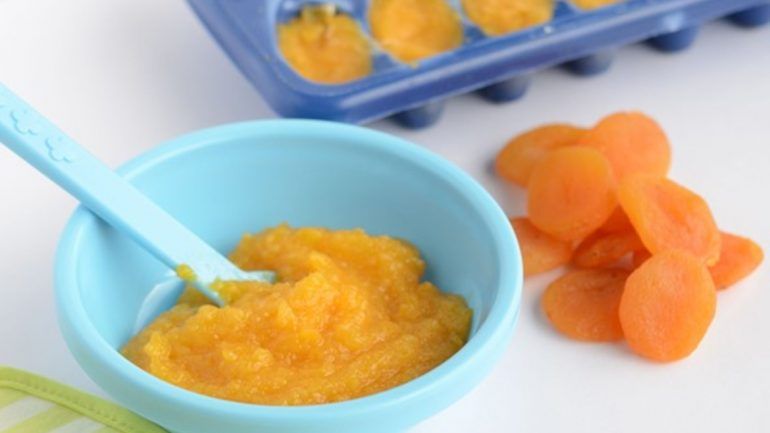 Homemade baby food cereal