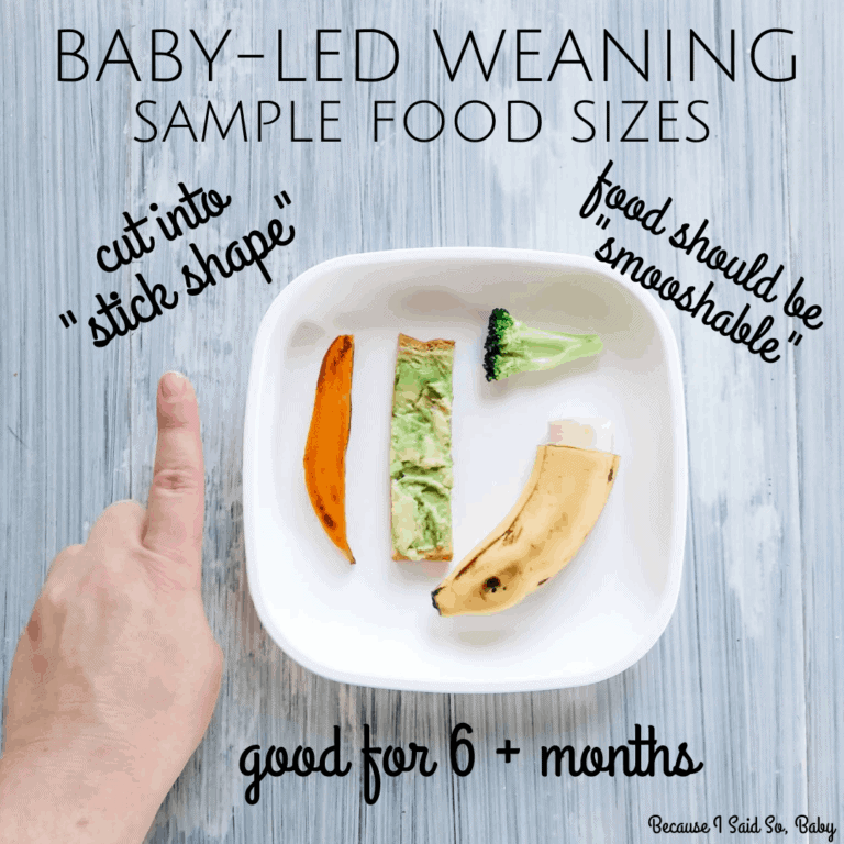 What foods to start baby led weaning