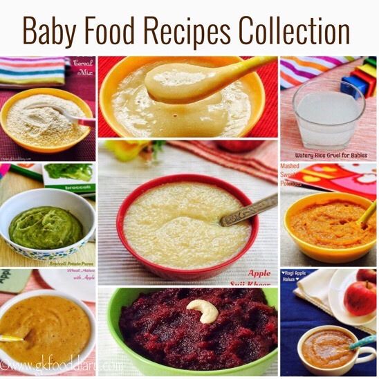 Baby food porridge recipe