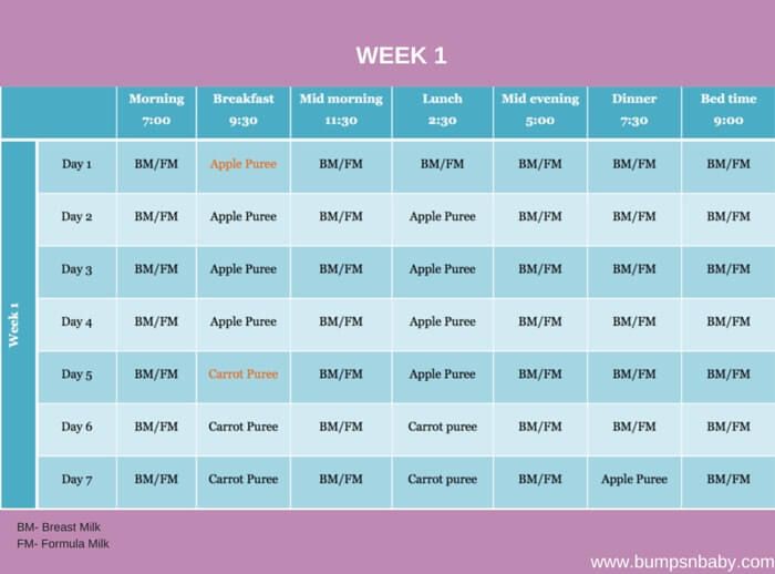 Baby Feeding schedule: A Guide to the First year – Woolino