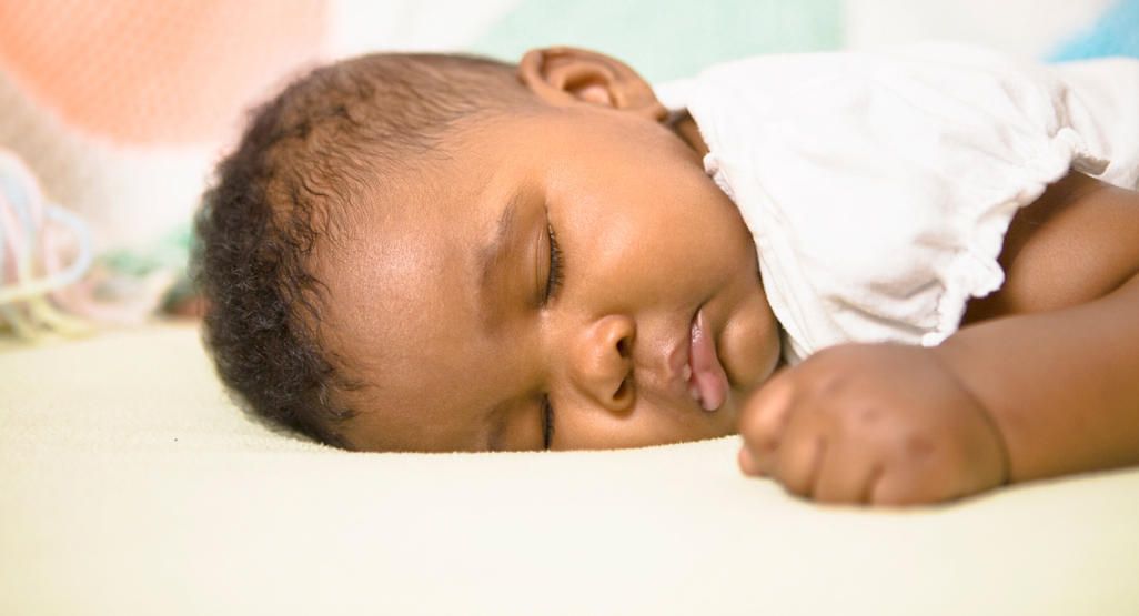 Baby head sweating during feeding