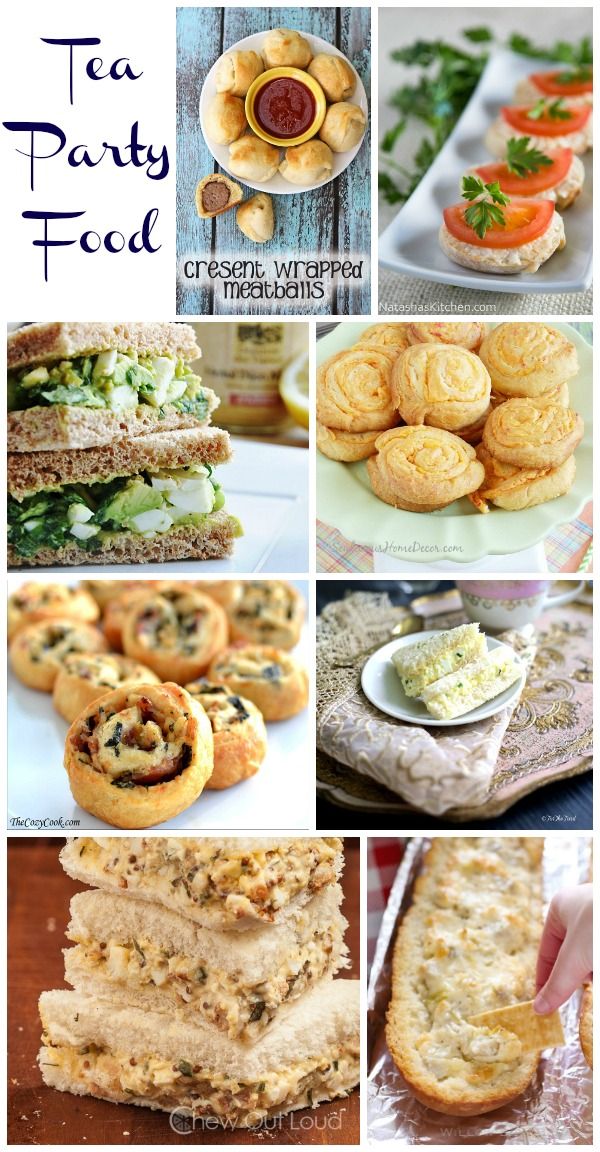 Baby shower foods recipes