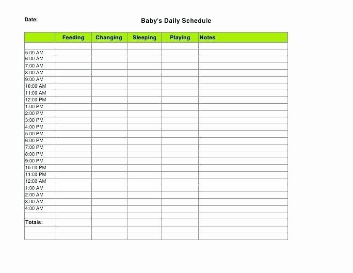 Baby sleep and feeding schedules