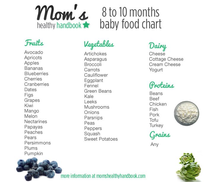 What food can babies eat at 7 months old