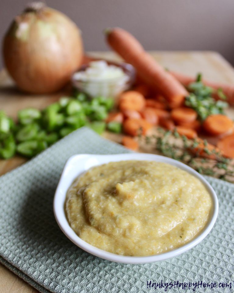 Sweet potato homemade baby food