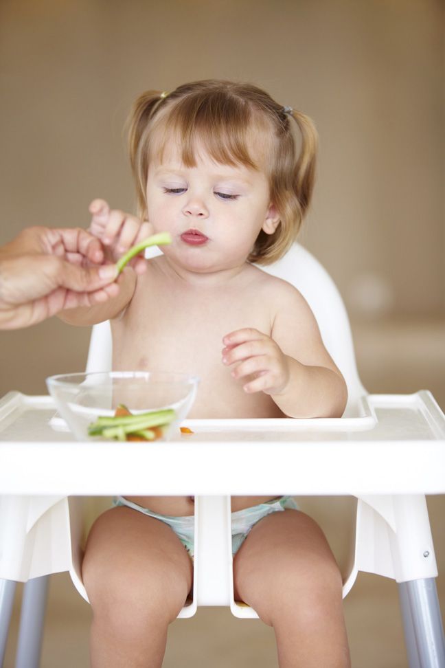 At what age can a baby start eating food