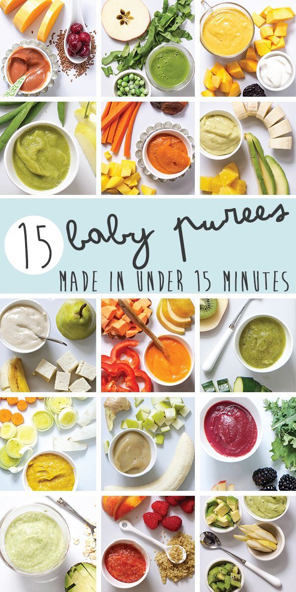 Baby Puree Recipes to Make at Home