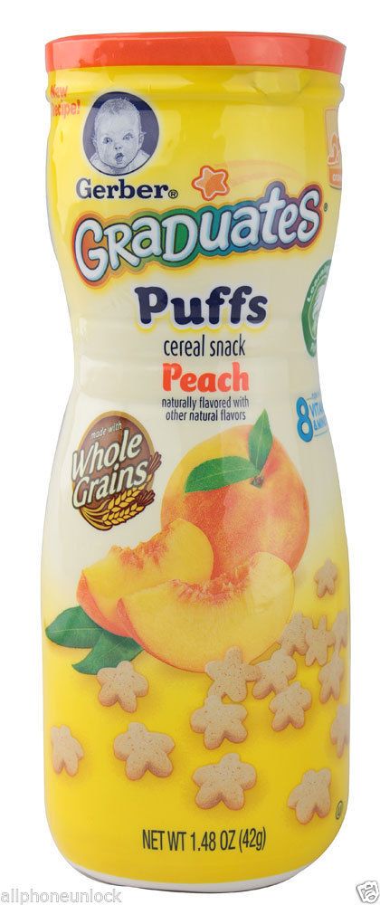 Gerber baby food peaches