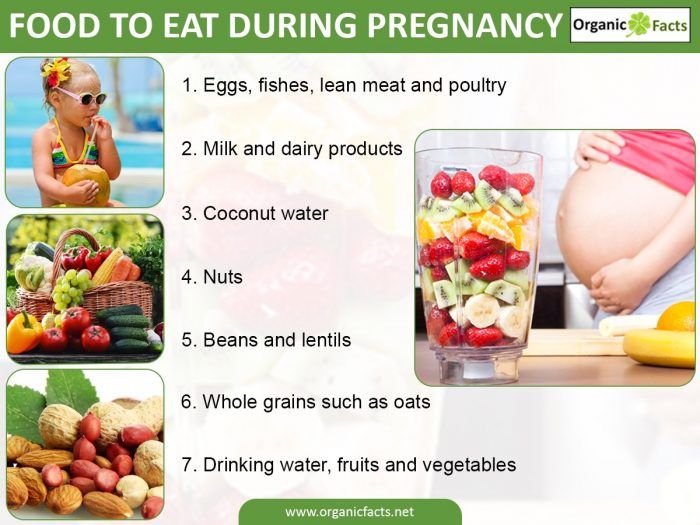 Best foods for baby while pregnant
