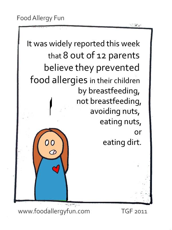 How do you know if your baby is allergic to a food